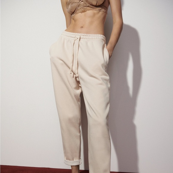 Zara plush jogging pants - Picture 5 of 12